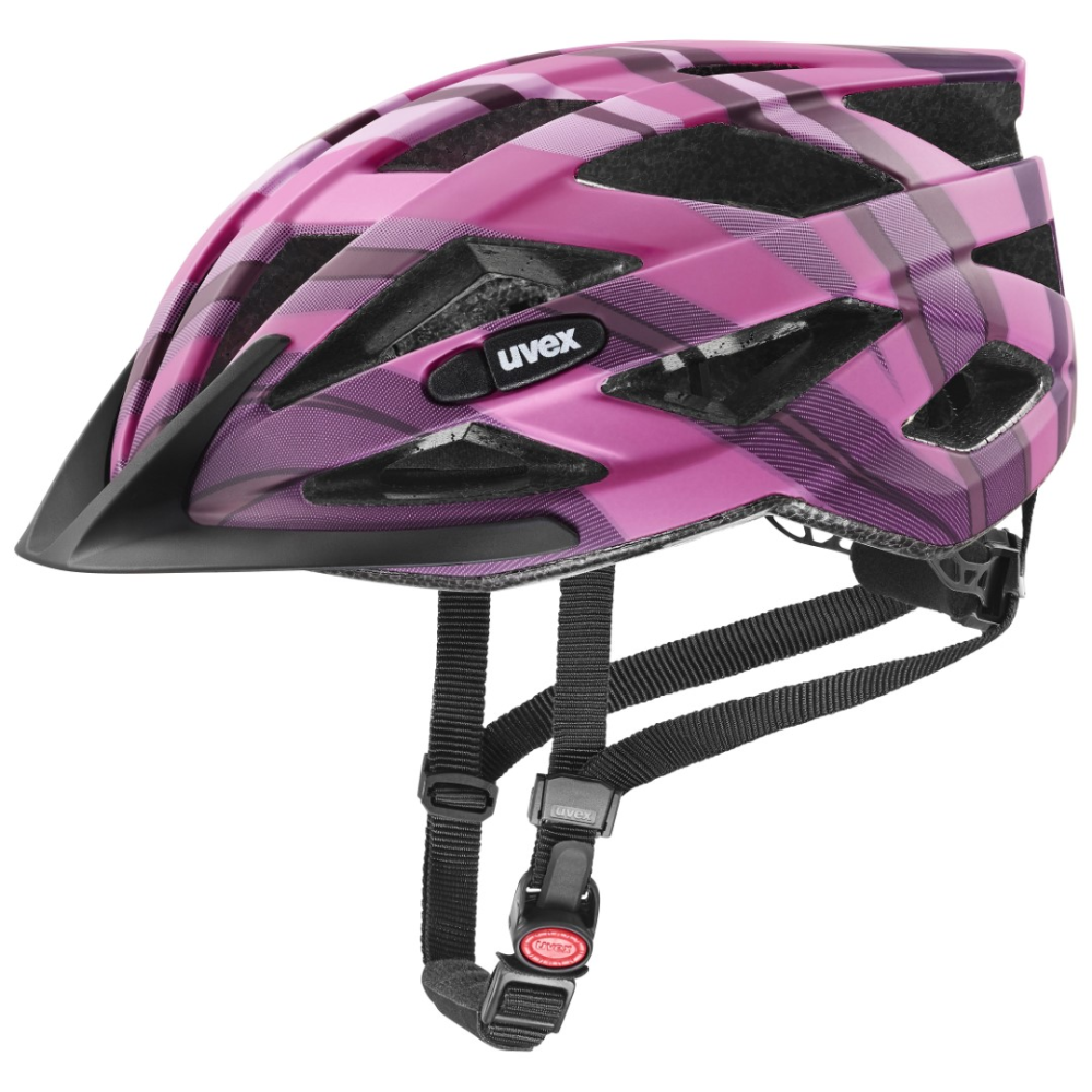UVEX Helm air wing cc, plum-pink matt, 52-57