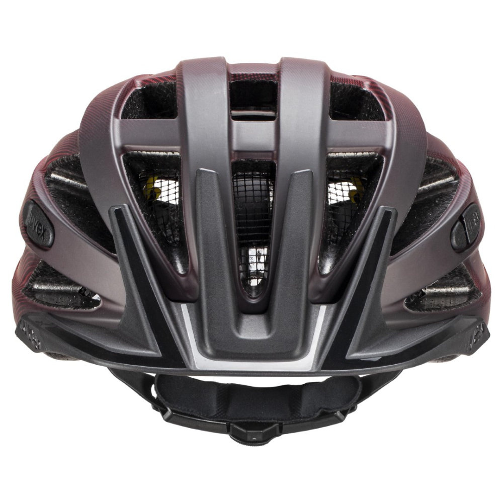 UVEX Helm i-vo cc MIPS, black-red matt