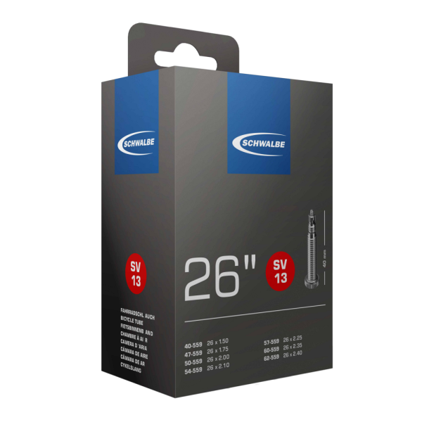 Schwalbe Schlauch SV13, 26", 40/62-559 (26x1.50-2.40)