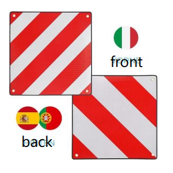Contec Warntafel "Safe R Rack" Italien und Spanien/Portugal