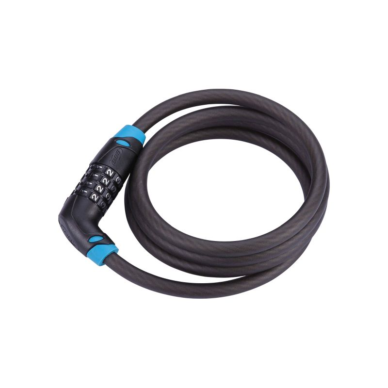 BBB Zahlenschloss Codesafe, schwarz, 10x1500mm